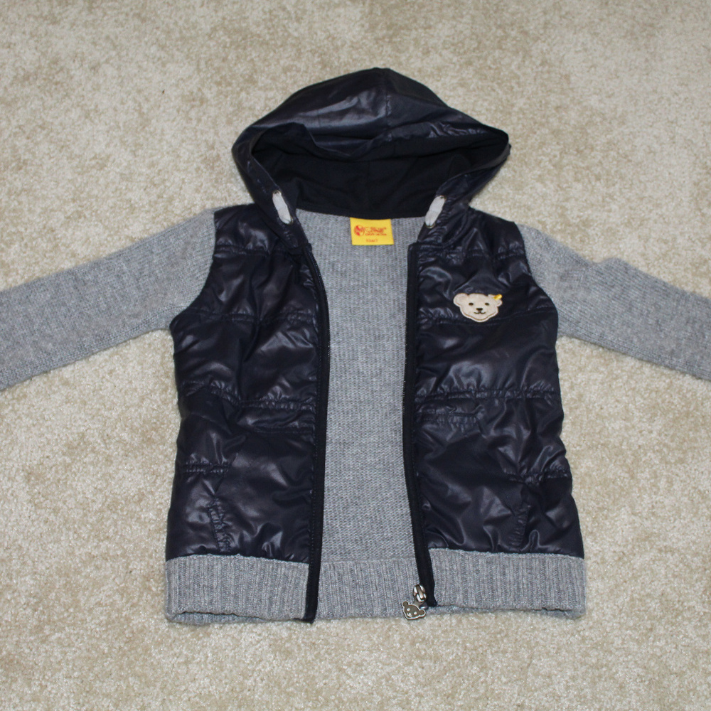 Steiff cardigan - Black Iris Strickjacke - 92/2Y